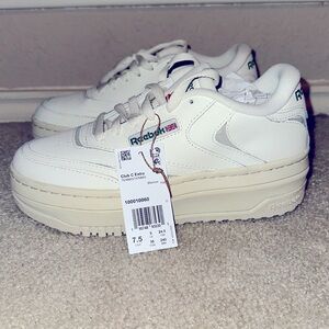 Brand new never worn. Reebok Club C Extra Platform Sneaker